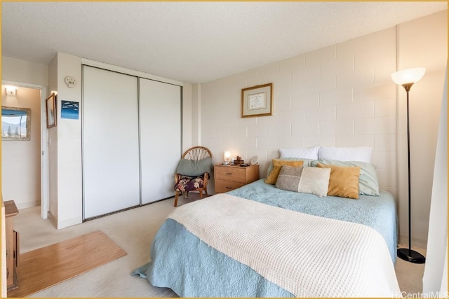 1830 Wilikina Dr Unit 612, Wahiawa, HI 96786 - bedroom with a closet, carpet, and a textured ceiling