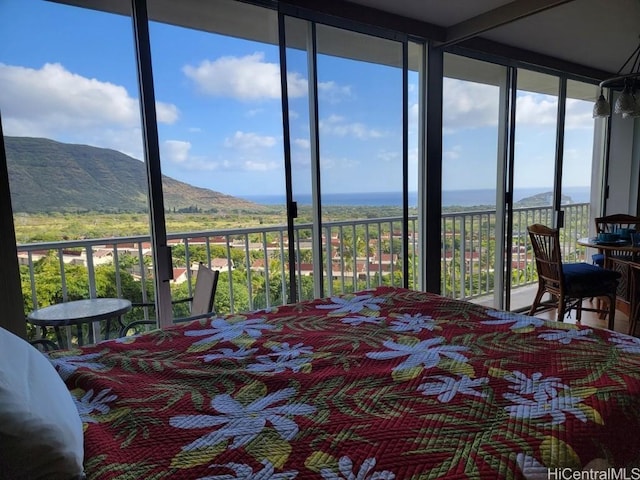 84-680 Kili Dr Unit C810, Waianae, HI 96792 - bedroom featuring a mountain view