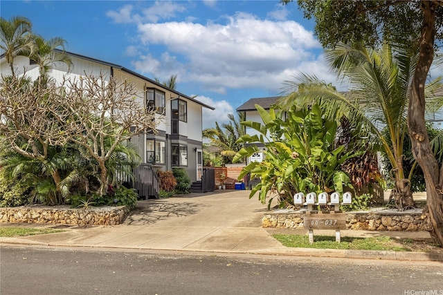 68-037 Apuhihi St Unit B, Waialua, HI 96791 - view of property featuring driveway