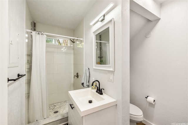 68-037 Apuhihi St Unit B, Waialua, HI 96791 - bathroom with toilet, a shower stall, and vanity