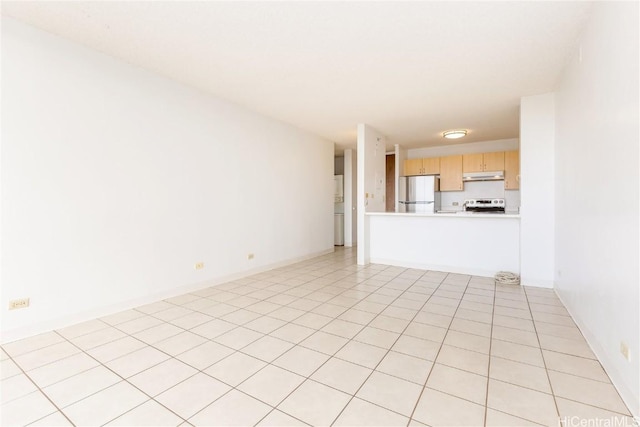 view of unfurnished living room
