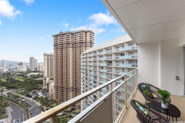 1777 Ala Moana Blvd Unit 2307, Honolulu, HI 96815 - balcony with a city view