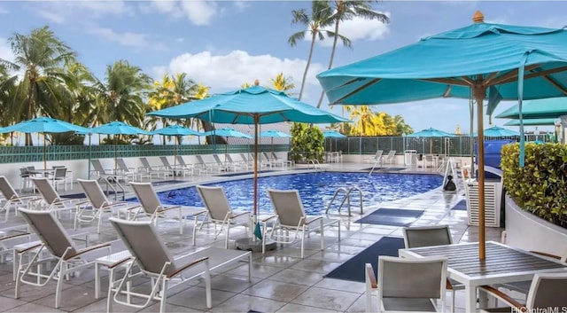 1777 Ala Moana Blvd Unit 2307, Honolulu, HI 96815 - community pool with a patio