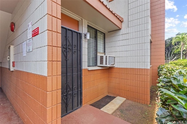 view of property entrance