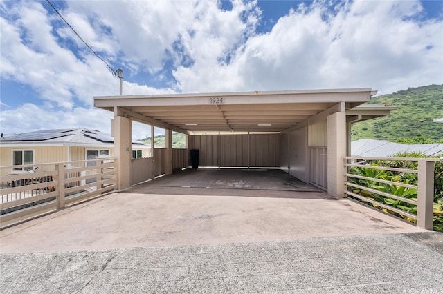 1924 10th Ave, Honolulu, HI 96816 - view of vehicle parking featuring concrete driveway and fence