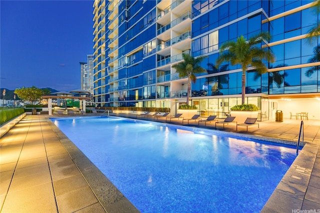 community pool featuring a patio
