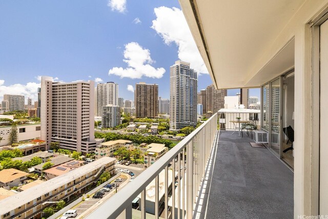 419 Atkinson Dr Unit 1603, Honolulu, HI 96814 - balcony with a view of skyline