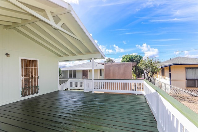 87-118 Alapaki St, Waianae, HI 96792 - view of wooden deck