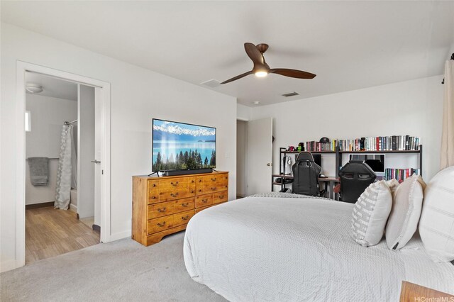 91-1159 Kanela St Unit M30, Ewa Beach, HI 96706 - bedroom featuring an office area, carpet floors, baseboards, and a ceiling fan