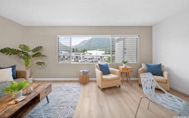 46-269 Kahuhipa St Unit D202, Kaneohe, HI 96744 - sitting room with wood finished floors and baseboards