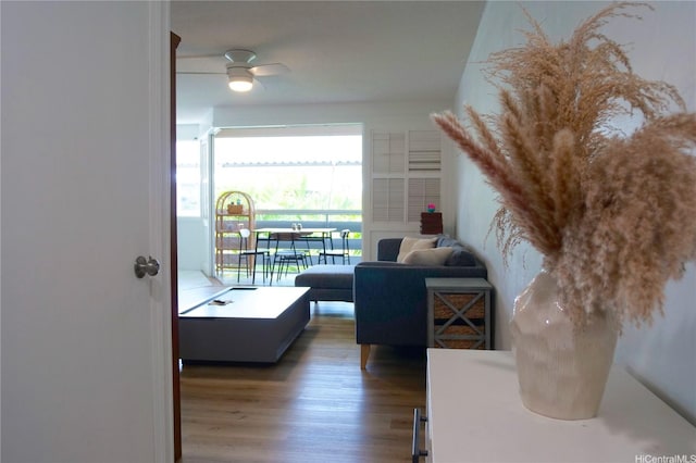 1330 Wilder Ave Unit 314, Honolulu, HI 96822 - hallway featuring wood finished floors