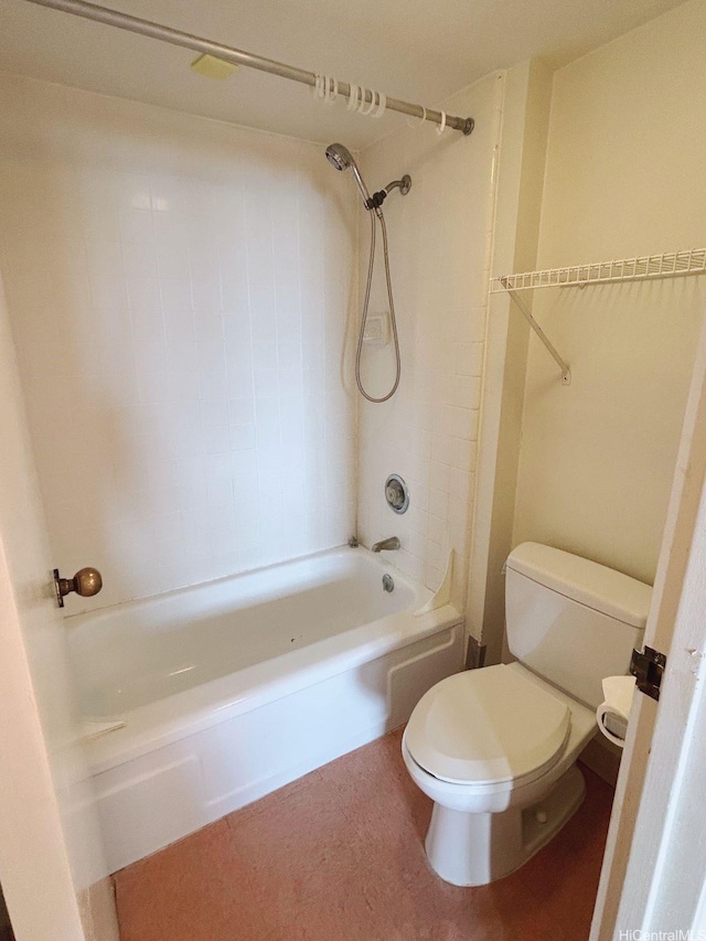 2240 Kuhio Ave Unit 1609, Honolulu, HI 96815 - bathroom featuring toilet and tub / shower combination