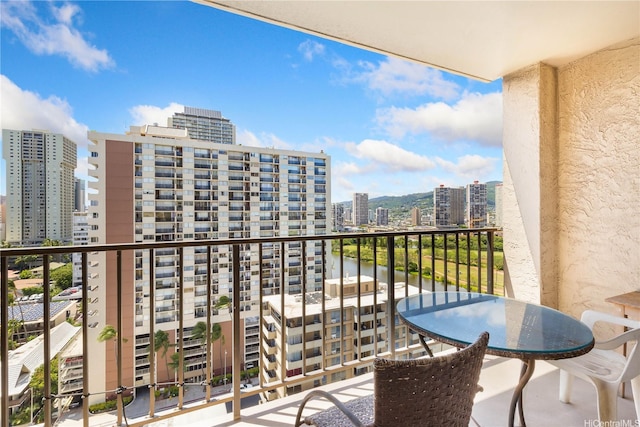 2345 Ala Wai Blvd Unit 1806, Honolulu, HI 96815 - balcony featuring a view of city