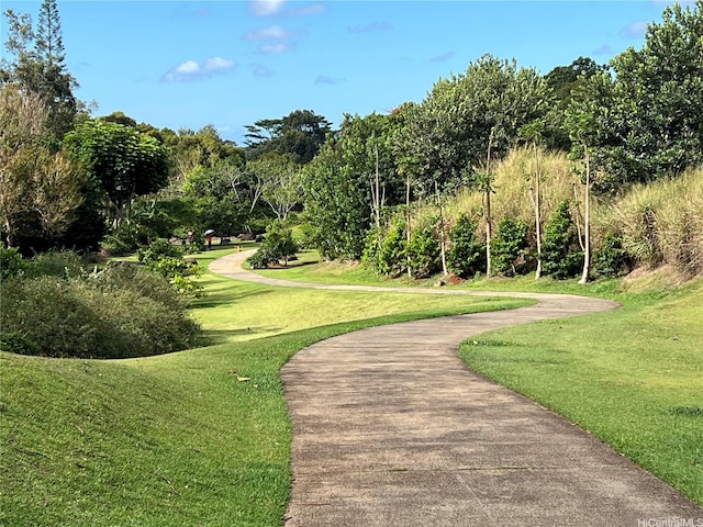 95-1023 Hehina St, Mililani, HI 96789 - view of home's community with a lawn
