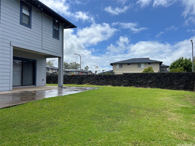95-1023 Hehina St, Mililani, HI 96789 - view of yard featuring a patio and fence