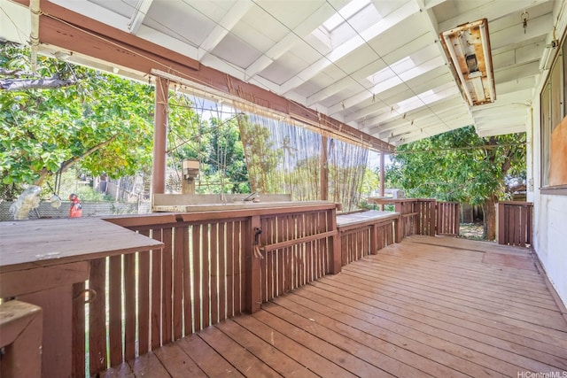 84-731 Upena St, Waianae, HI 96792 - view of wooden deck