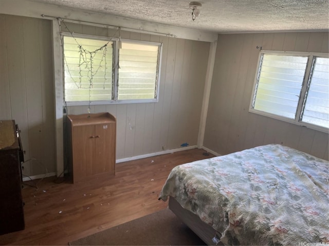 2929 Laelae Way, Honolulu, HI 96819 - bedroom featuring wood walls and wood finished floors