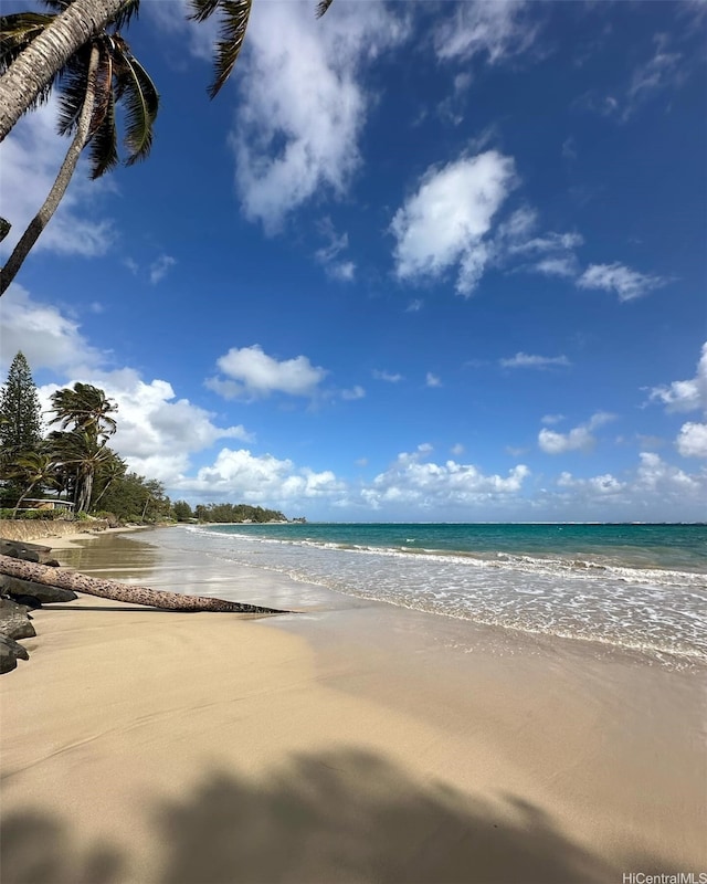 53-549 Kamehameha Hwy Unit 514, Hauula, HI 96717 - water view featuring a view of the beach