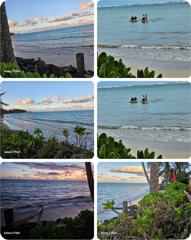 53-549 Kamehameha Hwy Unit 514, Hauula, HI 96717 - view of water feature with a beach view