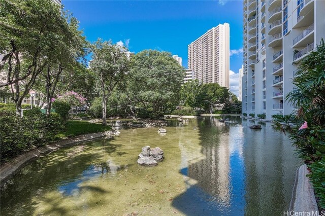 469 Ena Rd Unit 505, Honolulu, HI 96815 - water view with a view of city