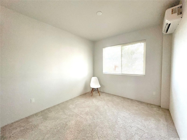 91-3525 Kauluakoko St Unit 2213, Ewa Beach, HI 96706 - empty room featuring an AC wall unit and carpet flooring