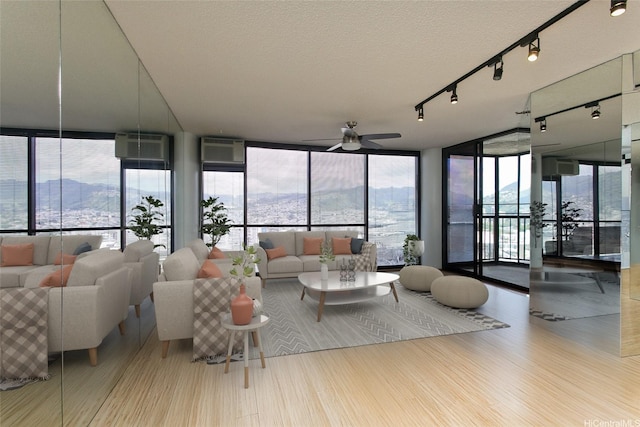 60 N Beretania St Unit 3405, Honolulu, HI 96817 - lobby with expansive windows and a textured ceiling