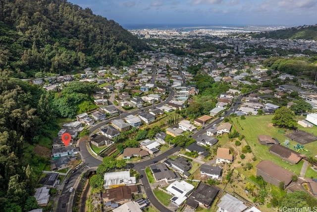 birds eye view of property featuring a residential view