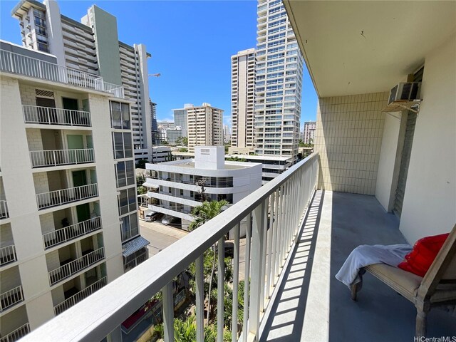 2452 Tusitala St Unit 703, Honolulu, HI 96815 - balcony with a city view