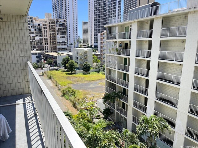 2452 Tusitala St Unit 703, Honolulu, HI 96815 - balcony with a city view