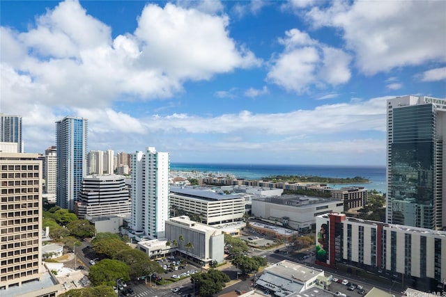 1288 Kapiolani Blvd Unit I2903, Honolulu, HI 96814 - property's view of city featuring a water view
