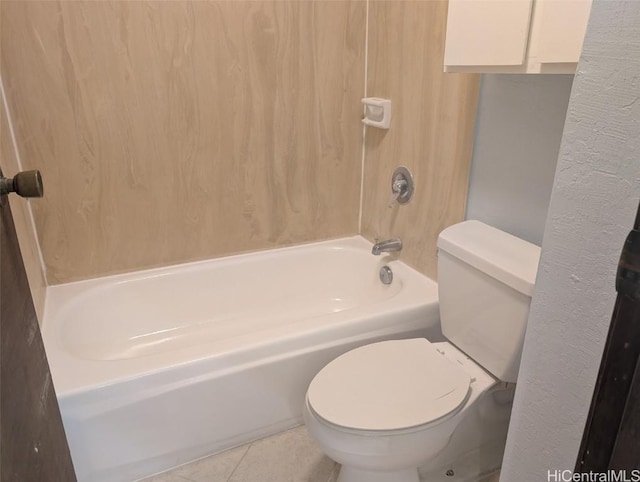 2845 Waialae Ave Unit 116, Honolulu, HI 96826 - full bathroom featuring bathtub / shower combination, toilet, and tile patterned flooring