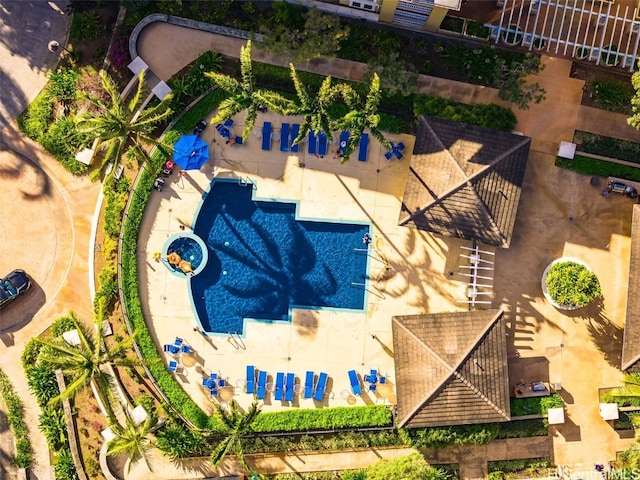 drone / aerial view