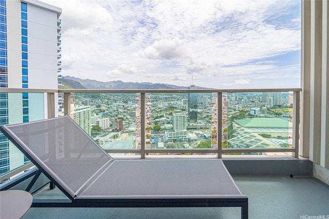 410 Atkinson Dr Unit 3326, Honolulu, HI 96814 - balcony with a city view and a mountain view
