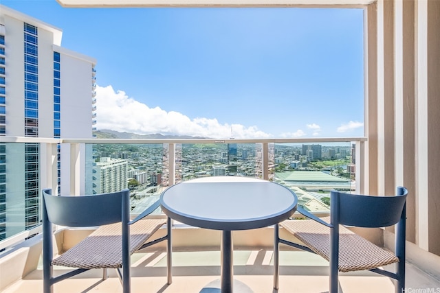 410 Atkinson Dr Unit 3326, Honolulu, HI 96814 - balcony featuring a view of city and a mountain view