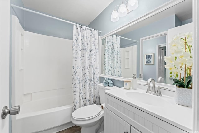 91-1060 Puamaeole St Unit 12B, Ewa Beach, HI 96706 - full bathroom with vanity, shower / bath combo, and toilet