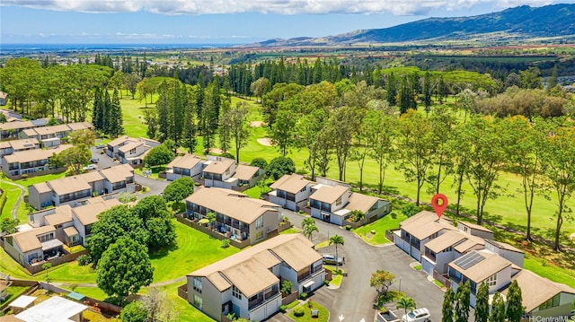 95-046 Hokuiwa St Unit 12, Mililani, HI 96789 - birds eye view of property featuring a residential view and a mountain view