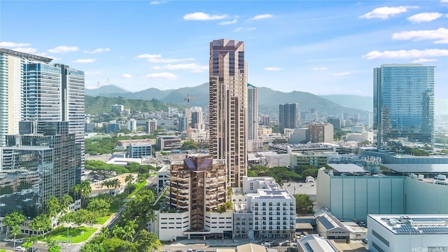 725 Kapiolani Blvd Unit 3503, Honolulu, HI 96813 - city view with a mountain view