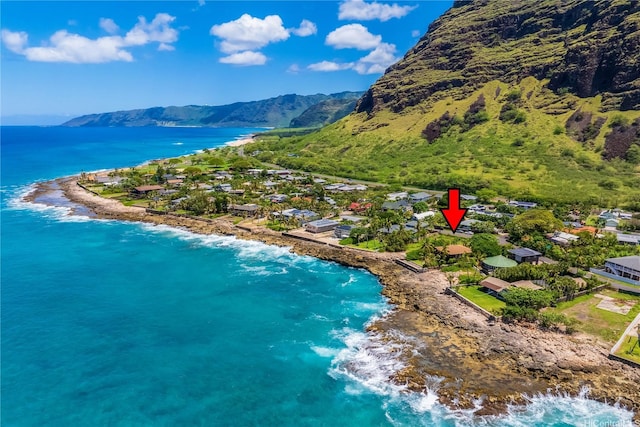 84-215 Makau St, Waianae, HI 96792 - aerial view of a water and mountain view