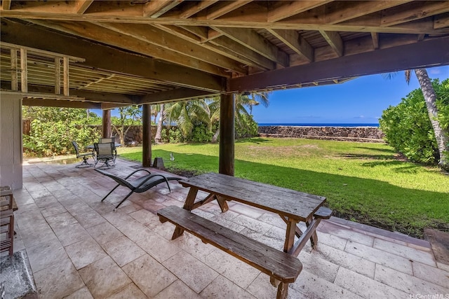 84-215 Makau St, Waianae, HI 96792 - view of patio / terrace featuring outdoor dining area