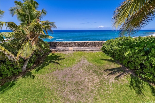 84-215 Makau St, Waianae, HI 96792 - water view featuring nearby beach