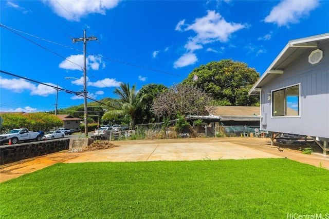 view of yard