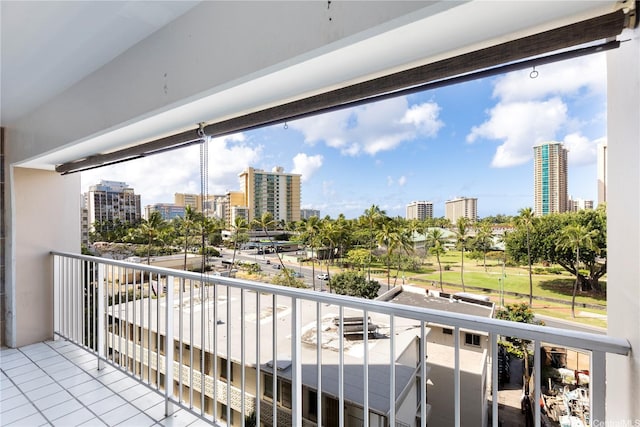 430 Keoniana St Unit 204, Honolulu, HI 96815 - balcony with a view of city