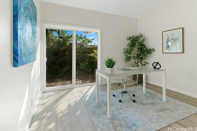 1782 Laukahi St, Honolulu, HI 96821 - office with wood finished floors and baseboards