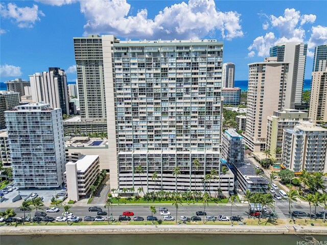 2211 Ala Wai Blvd Unit 1106, Honolulu, HI 96815 - city view with a large body of water
