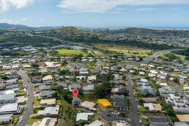 99-611 Alia Pl, Aiea, HI 96701 - birds eye view of property with a mountain view and a residential view