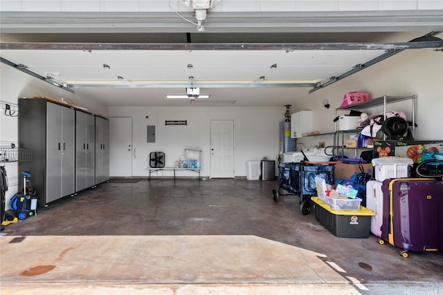 94-1041 Puana St, Waipahu, HI 96797 - garage with gas water heater and electric panel