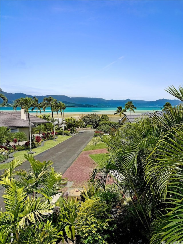 44-313 Kaneohe Bay Dr Unit B, Kaneohe, HI 96744 - water view featuring local beach
