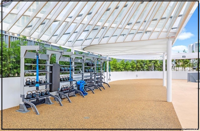 view of patio