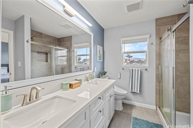 91-1200 Kaileolea Dr Unit 2K2, Ewa Beach, HI 96706 - bathroom featuring plenty of natural light, visible vents, and a sink