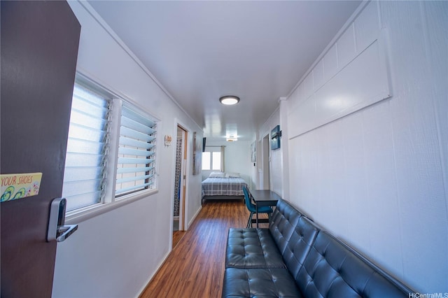 66-925 Ulihi Pl, Waialua, HI 96791 - hall with wood finished floors